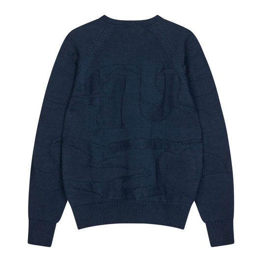 Triple Logo Knit