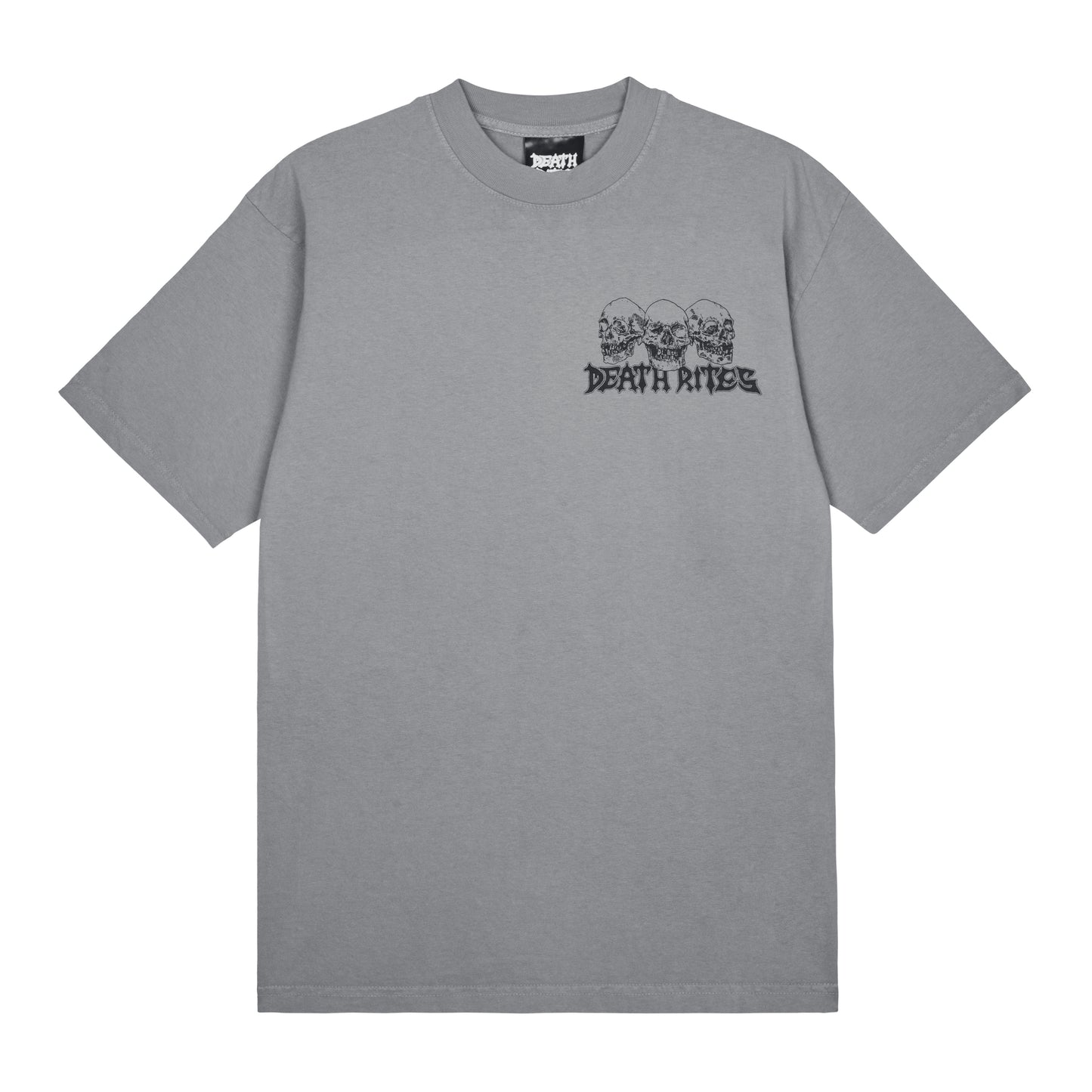Death Rites - Axe Grinder SS T-Shirt - CARBON / Grå - T-Shirts