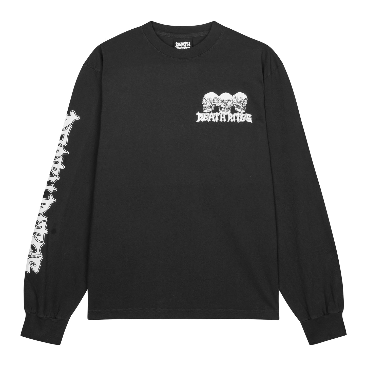 Death Rites - Axe Grinder LS T-Shirt - BLACK / Sort - T-Shirts