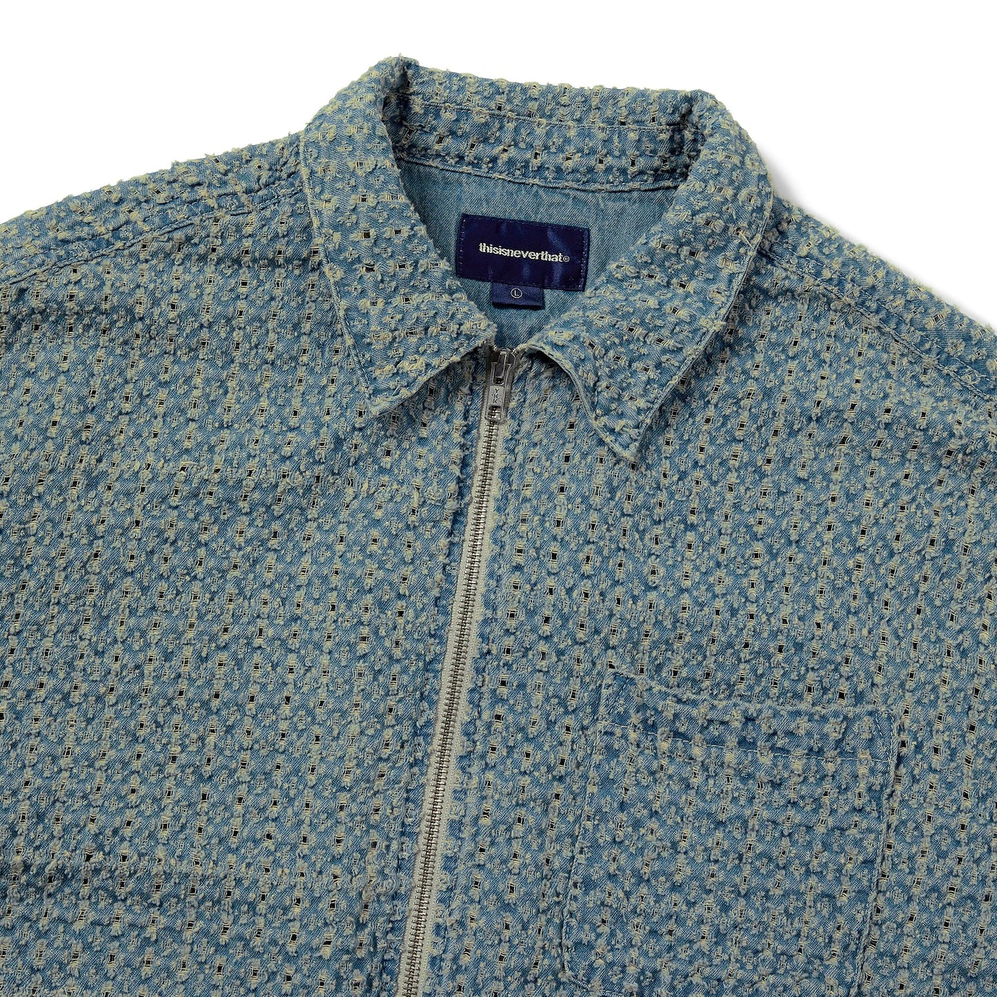 Damaged Denim Shirt