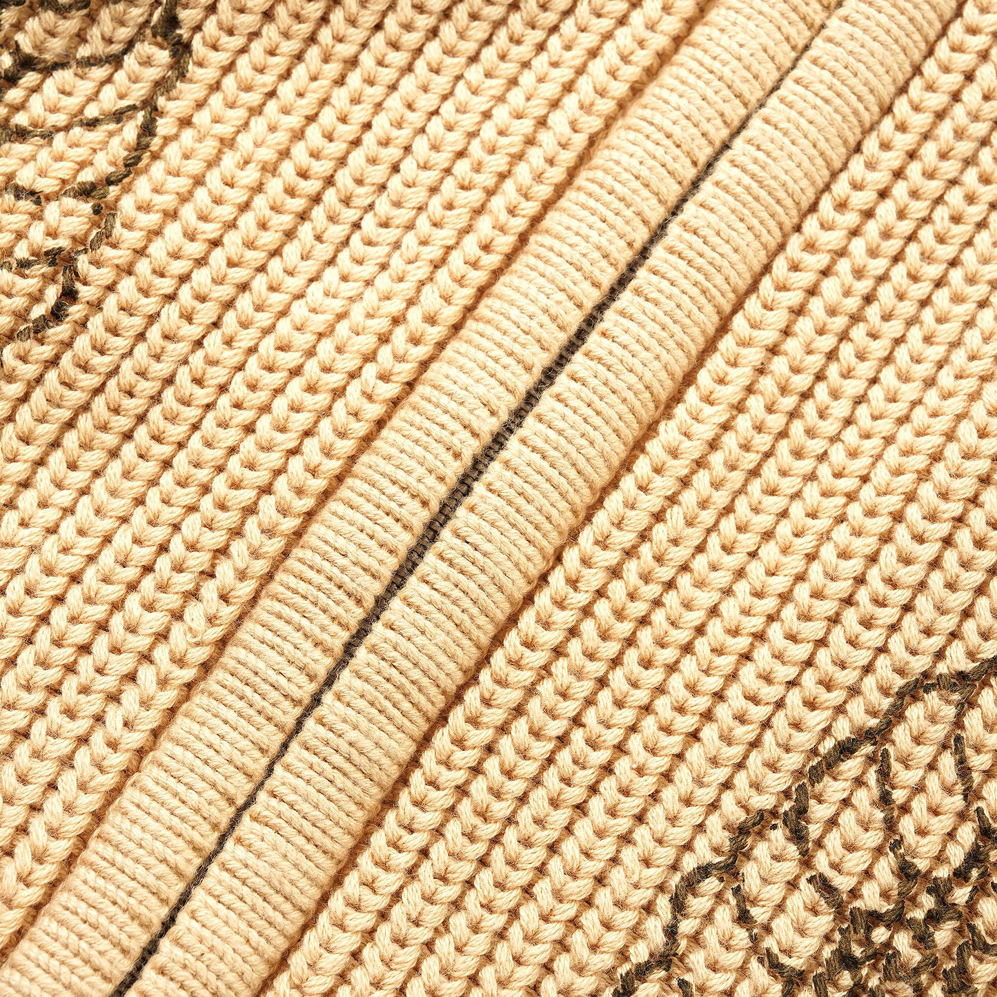 Dragon Zip-Thru Knit Sweater