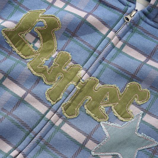 Edge Applique Zip-Thru Hood