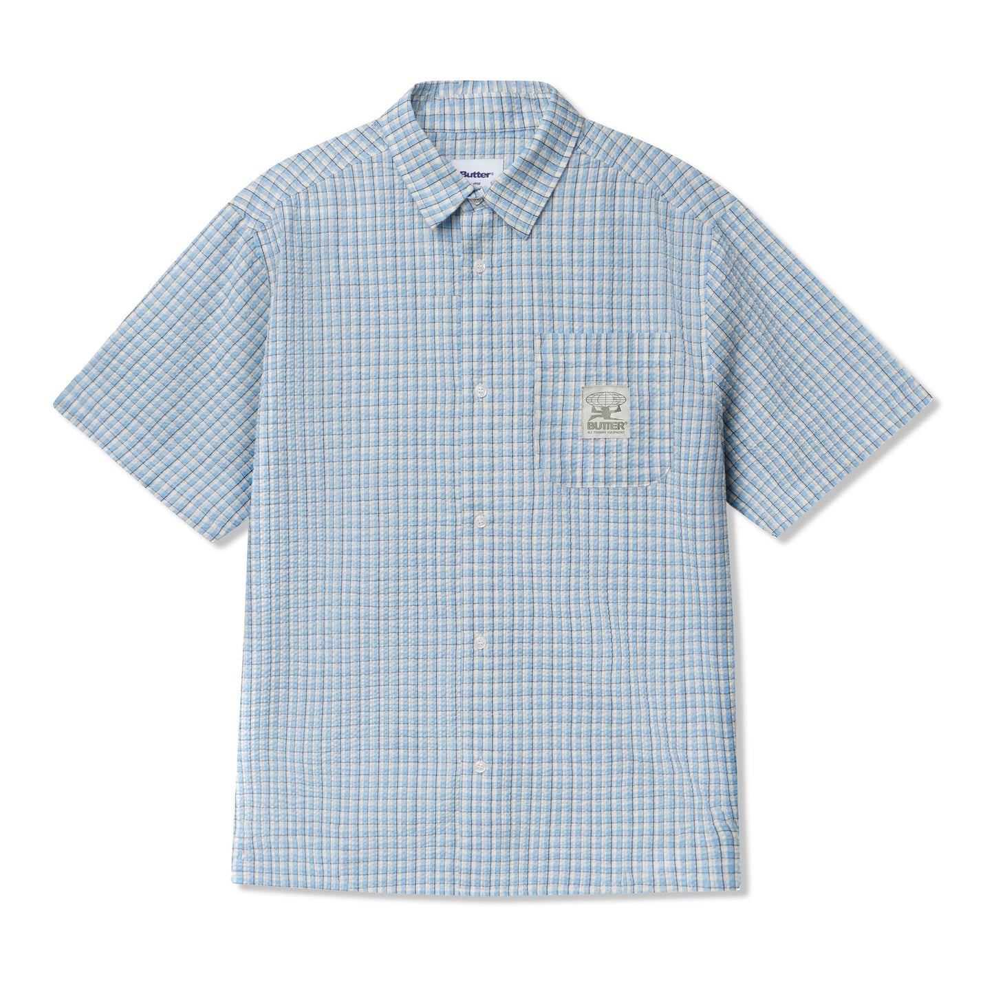 Butter Goods - Equipment S/S Shirt - BLUE / Blå||Tern - Skjorter