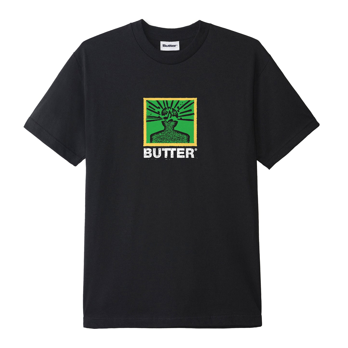 Butter Goods - Explosion Tee - BLACK / Sort - T-Shirts