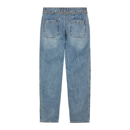 Denim Wide Fatigue Pants