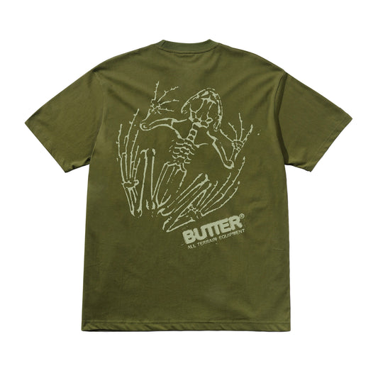 Butter Goods - Fossil Tee - MOSS / Grøn - T-Shirts