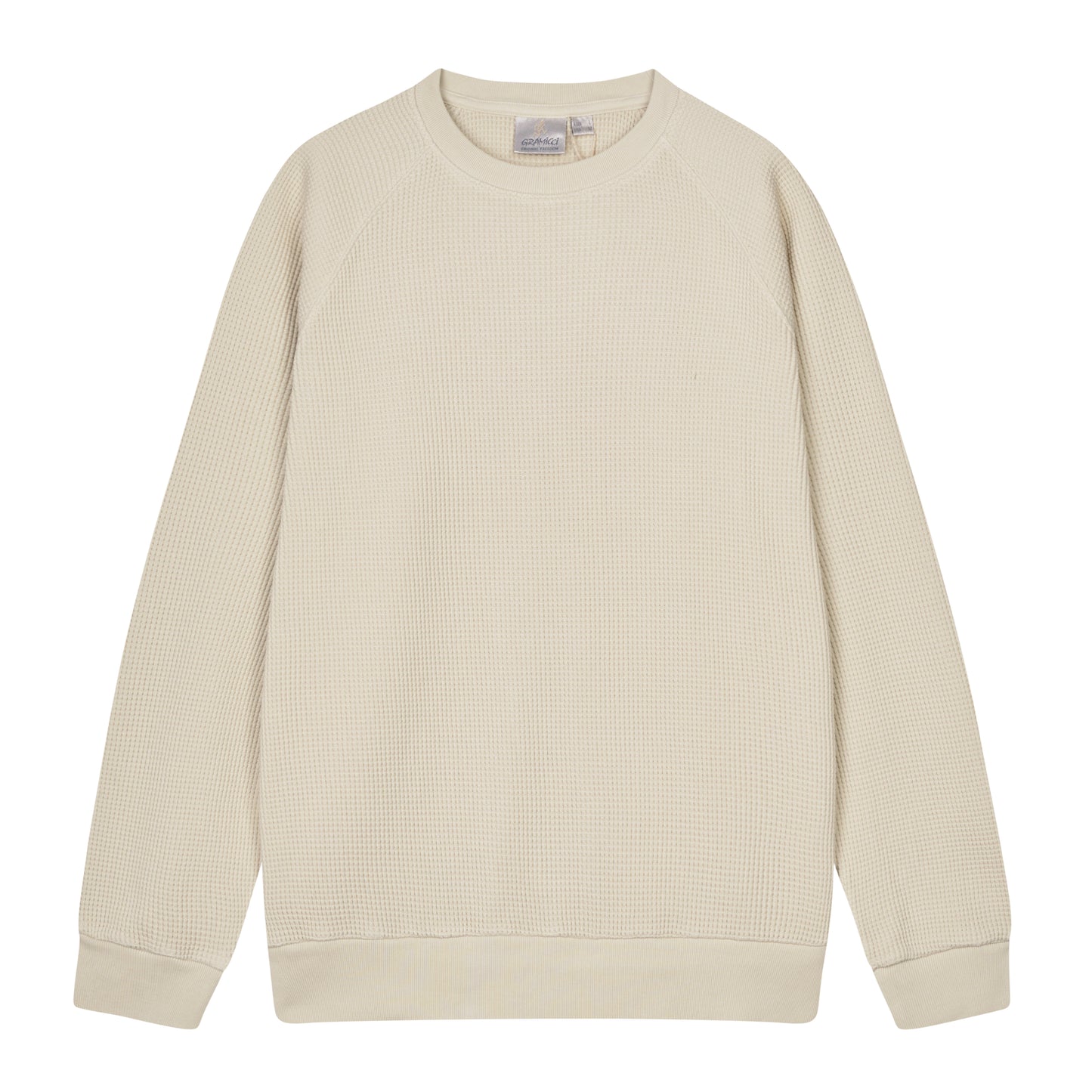 Gramicci - Waffle Crew - pigment sand - Herre > Sweatshirts