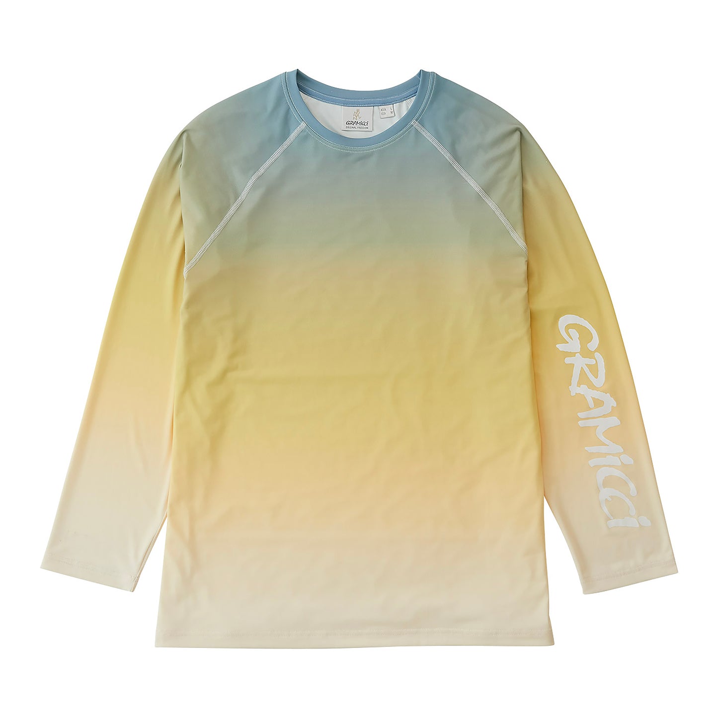 Gramicci - UPF-Shield Long Sleeve Top - GRADUATION YELLOW / Multi||Gul - T-Shirts