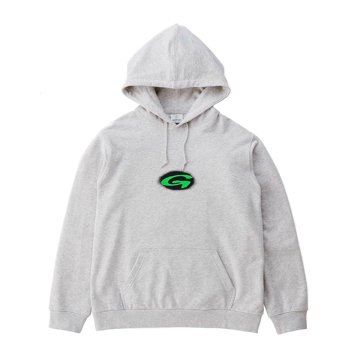 Gramicci - G-Blur Hooded Sweatshirt - GREEN / Grå - Sweatshirts