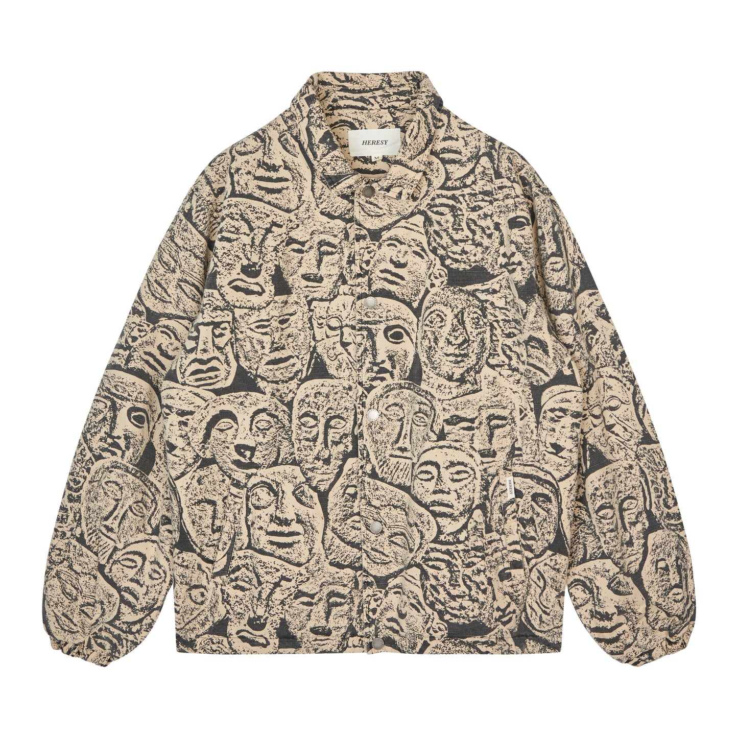 Heresy - Ancestors Jacket - PRINT / Mønster||Beige||Sort - Jakker