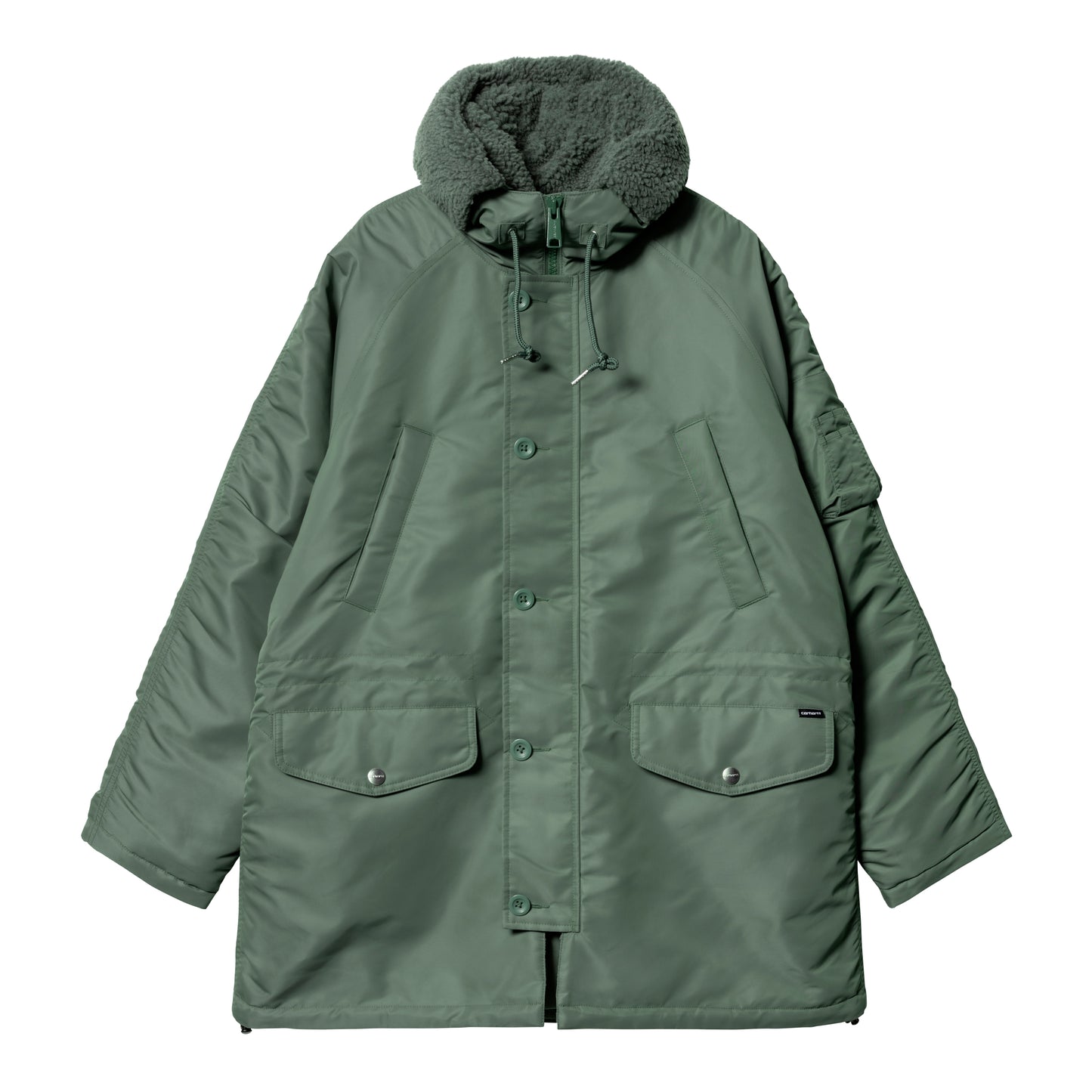 Carhartt WIP - Hooded Olten Parka - DUCK GREEN / Grøn - Jakker