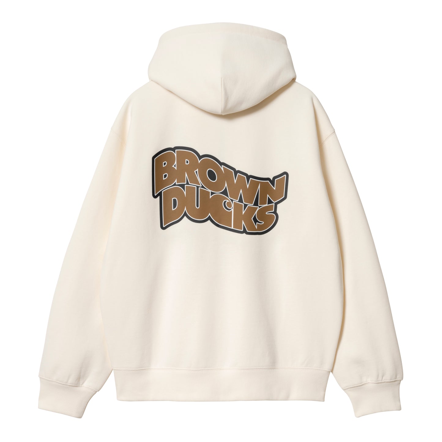 Hooded Brown Ducks Jacket