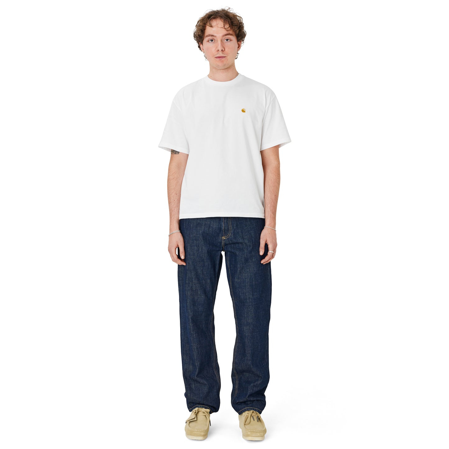 Carhartt WIP - Marlow Pant - BLUE RINSED / Blå - Bukser