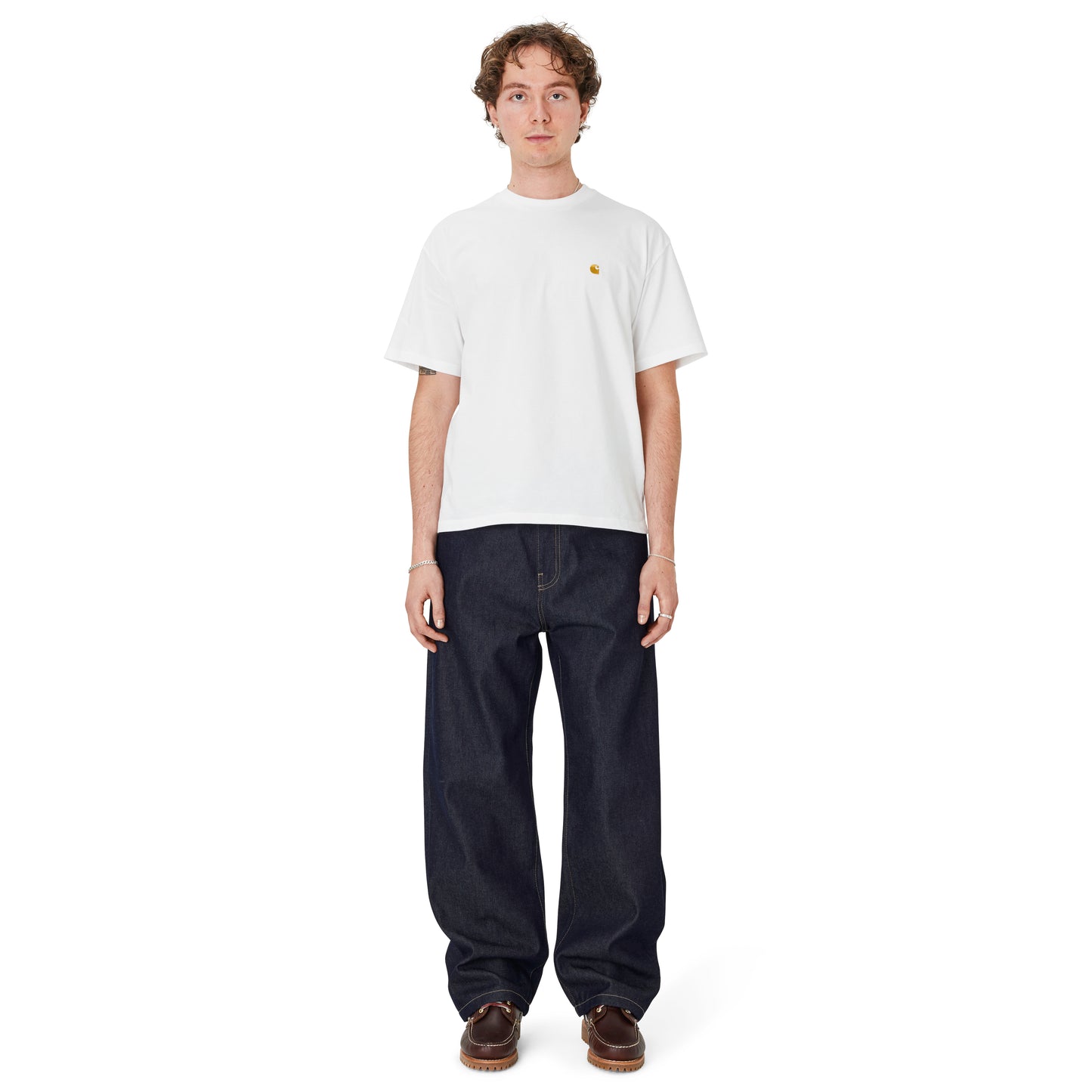 Carhartt WIP - Landon Pant Robertson - BLUE RIGID / Blå - Bukser