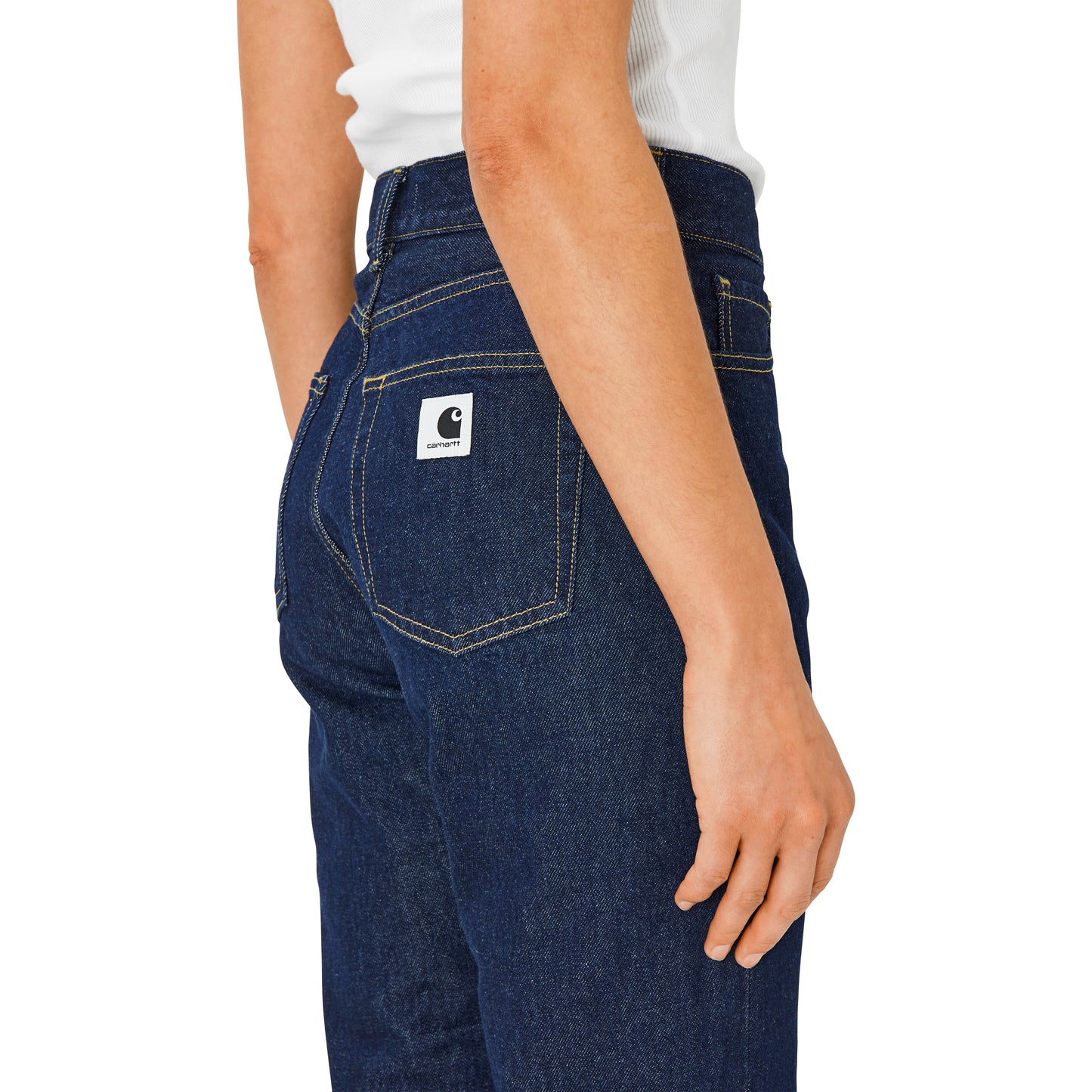 Carhartt WIP - W' Noxon Pant Smith - BLUE RINSED / Blå - Bukser