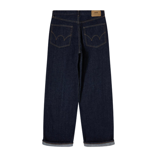 Edwin - Wide Pant - BLUE RINSED / Blå - Bukser