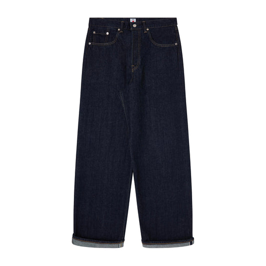 Edwin - Wide Pant - BLUE RINSED / Blå - Bukser