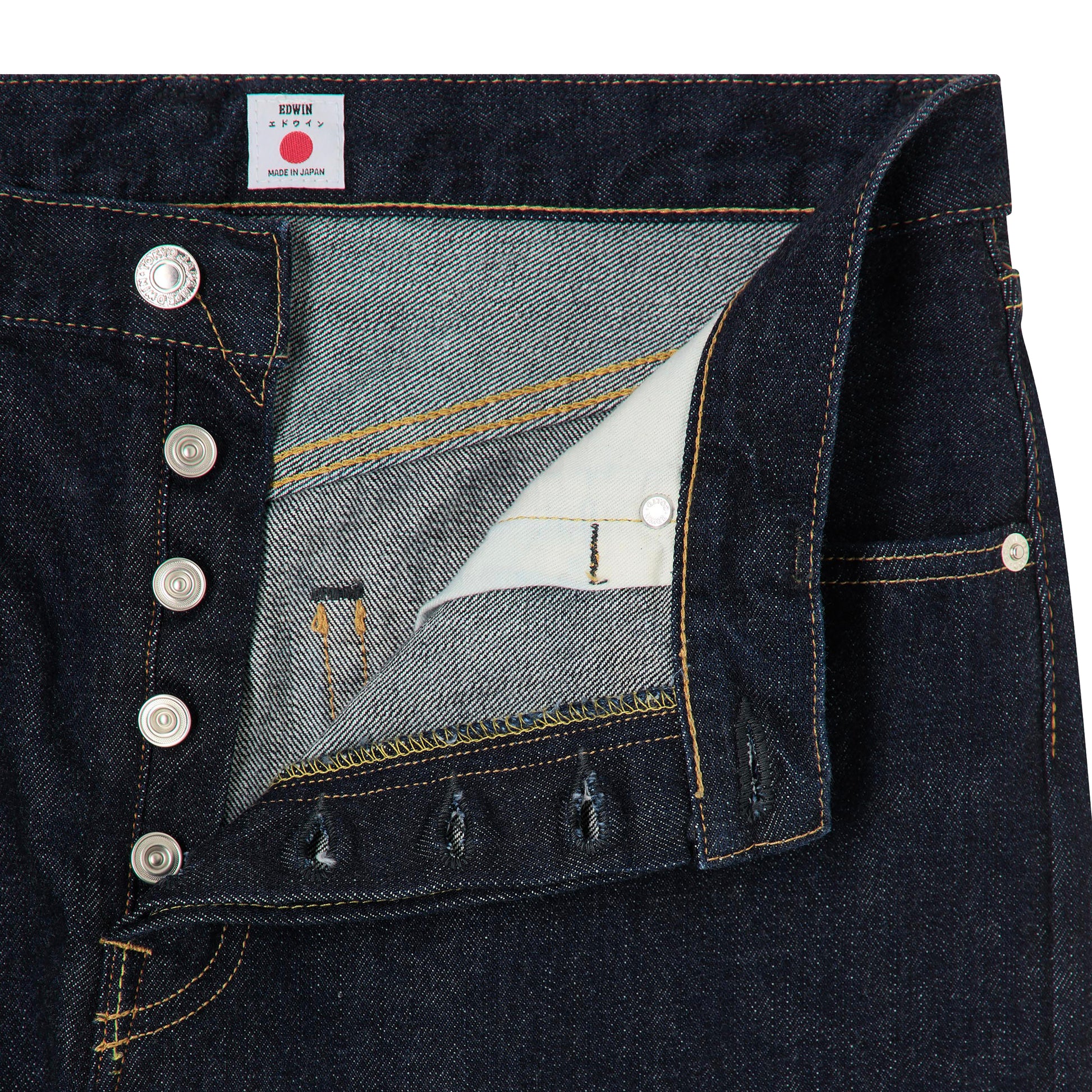 Edwin - Wide Pant - BLUE RINSED / Blå - Bukser