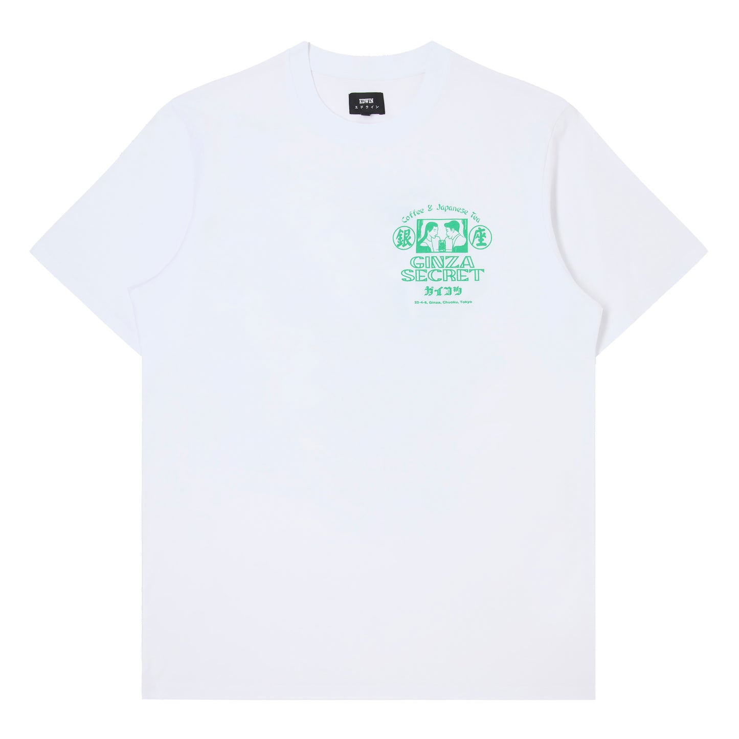 Edwin - Ginza Secret T-Shirt - white - Herre > T-Shirts