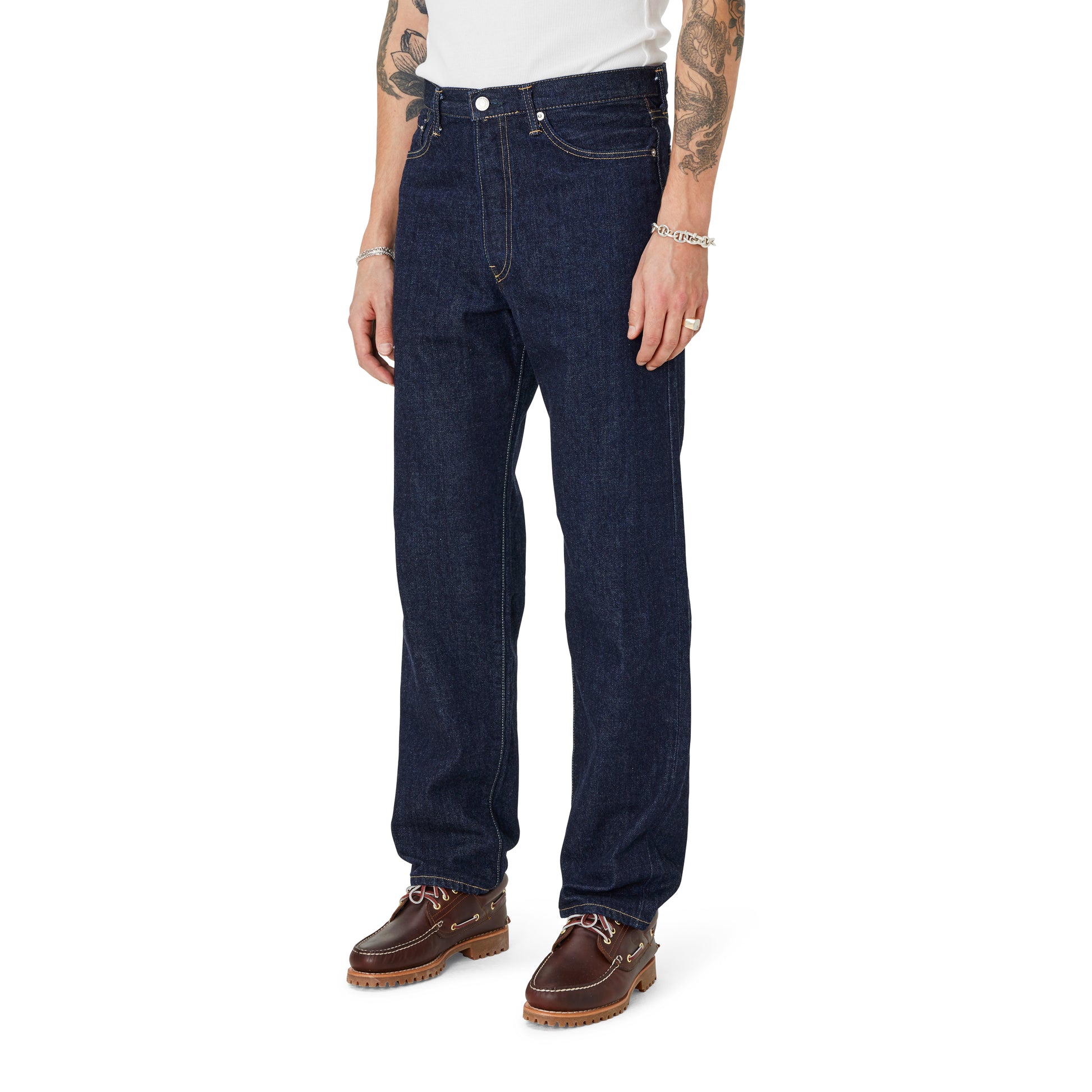 Edwin - Loose Jeans - BLUE RINSED / Blå - Bukser