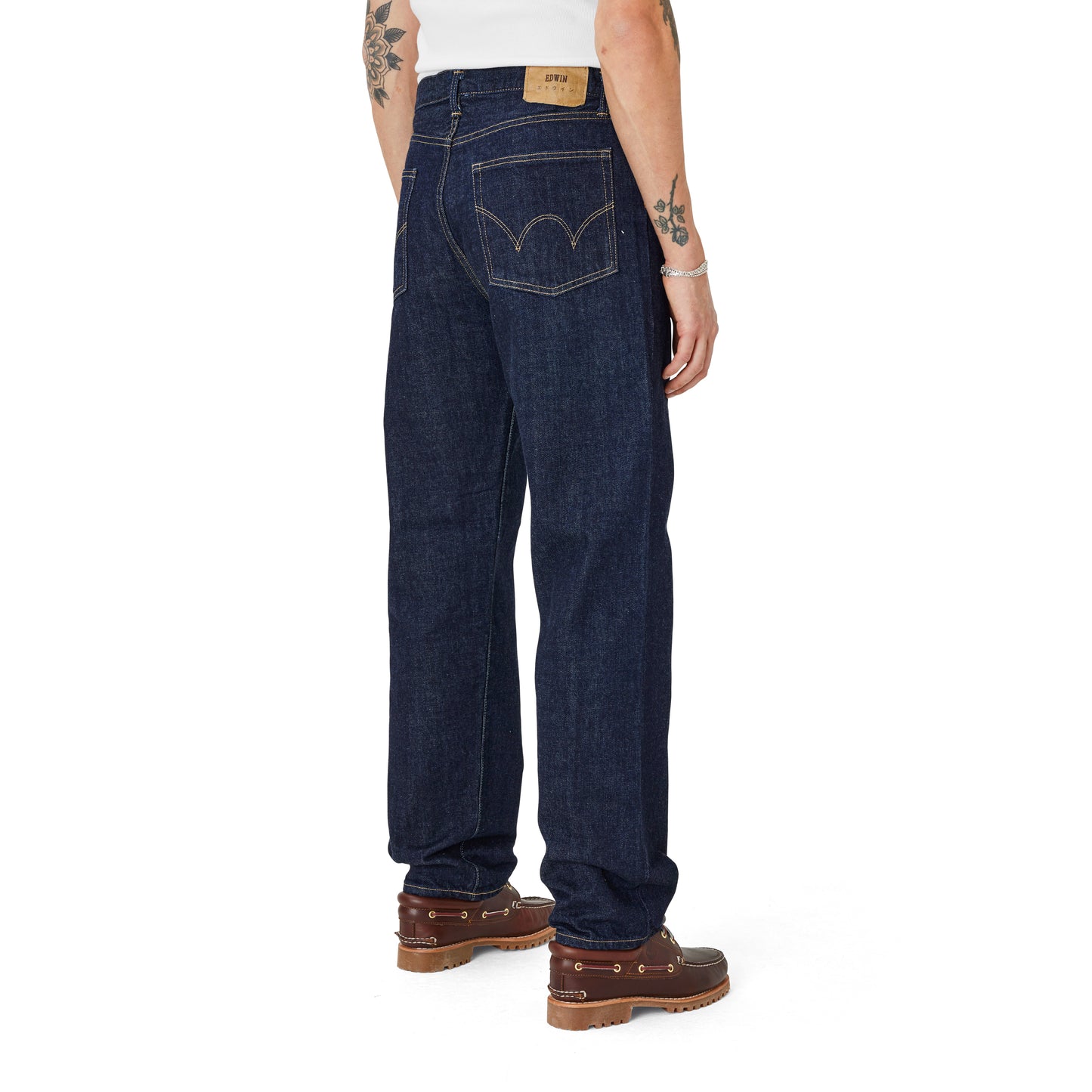 Edwin - Loose Jeans - BLUE RINSED / Blå - Bukser