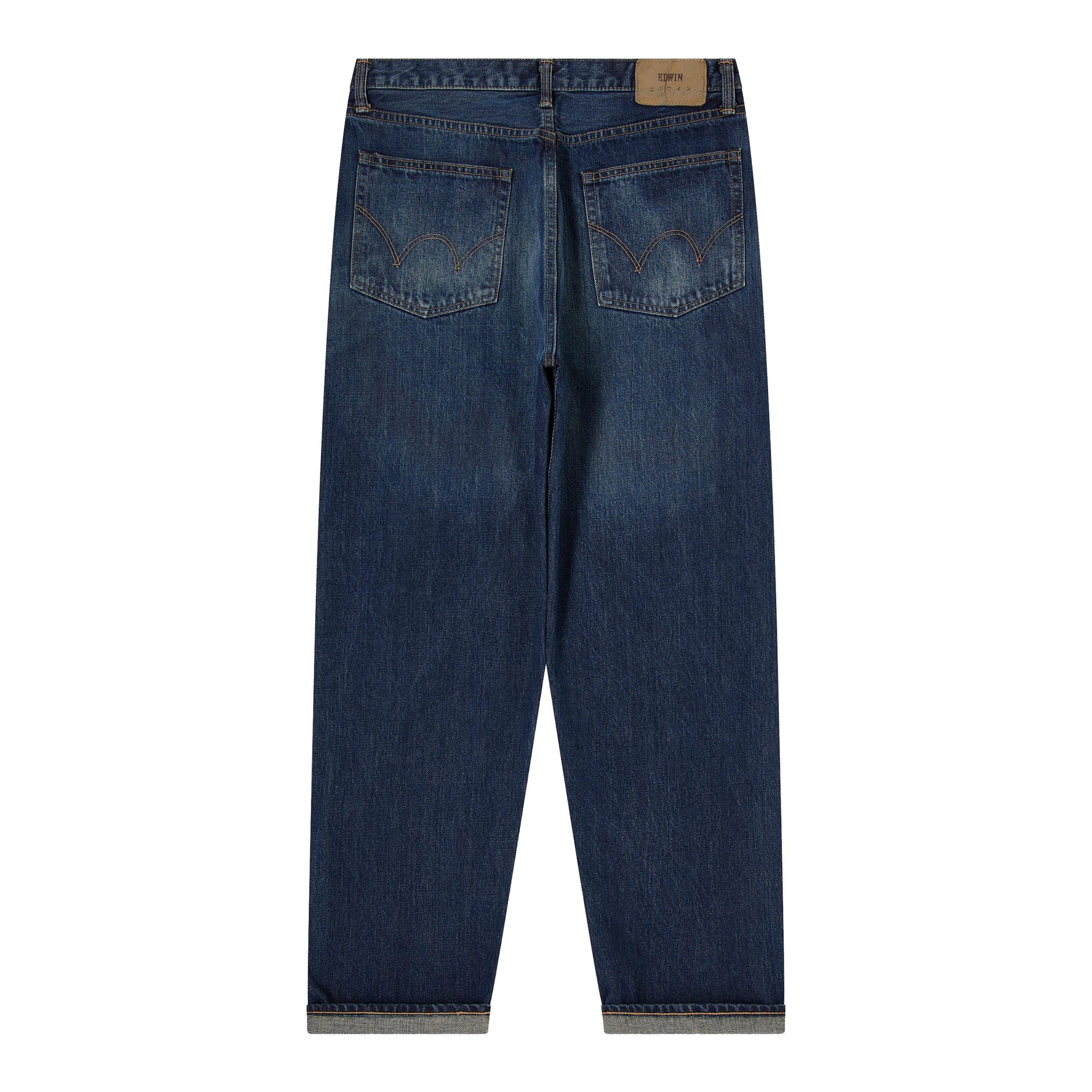 Edwin - Loose Jeans - BLUE DARK USED / Blå - Bukser
