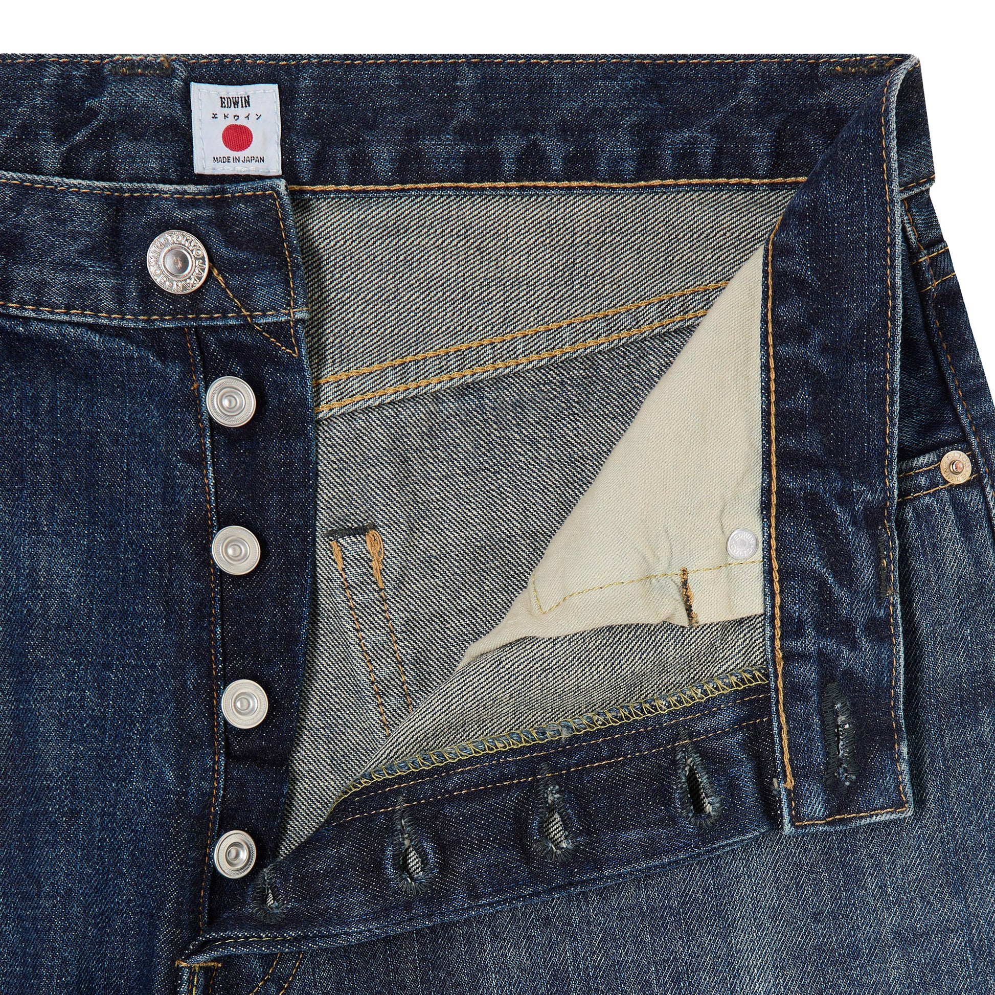 Edwin - Loose Jeans - BLUE DARK USED / Blå - Bukser