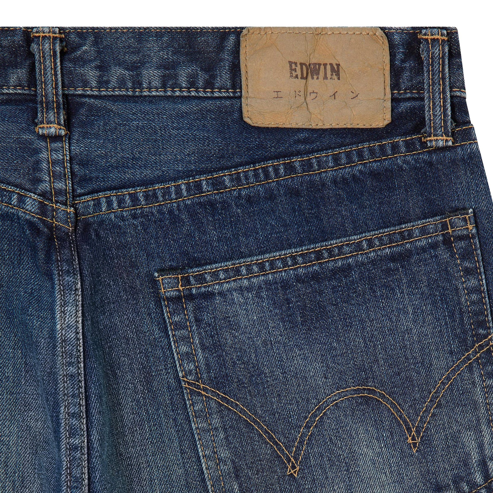 Edwin - Loose Jeans - BLUE DARK USED / Blå - Bukser