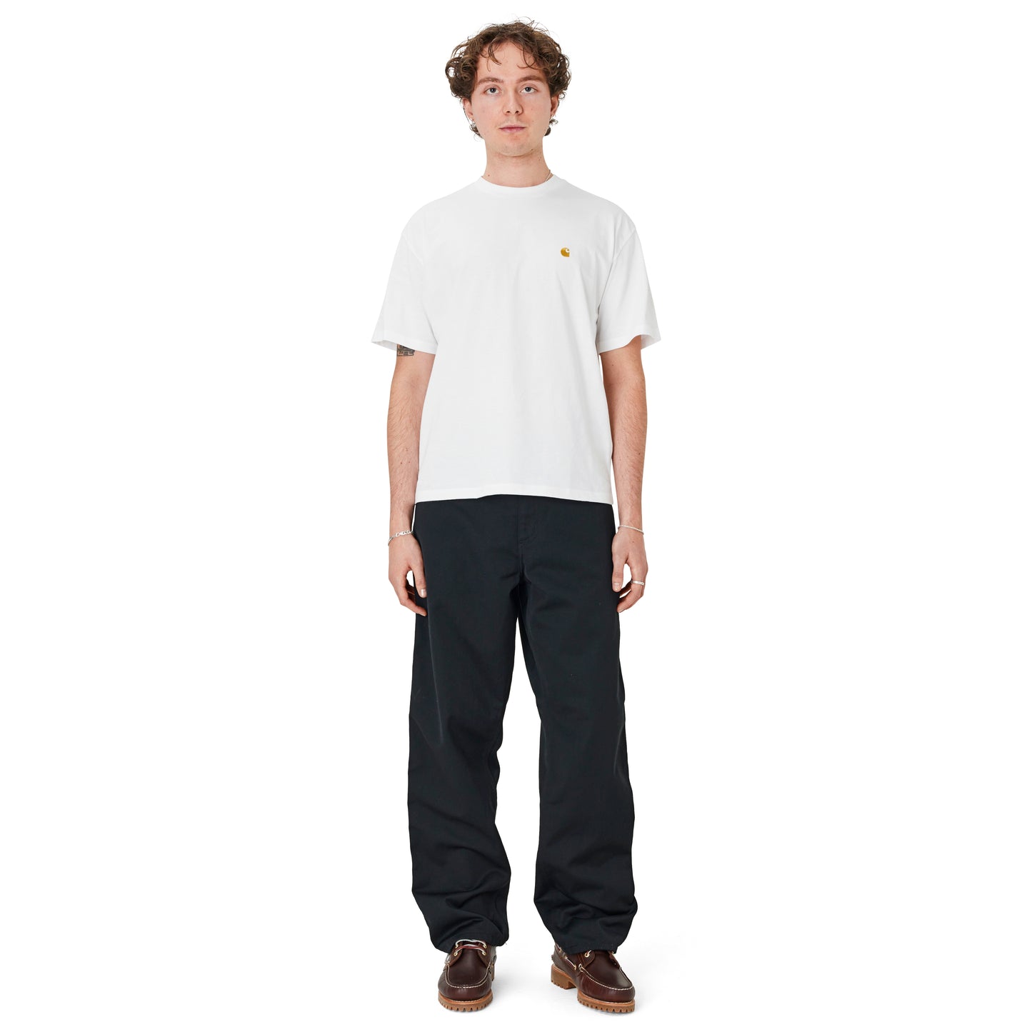 Carhartt WIP - Simple Pant Denison - BLACK / Sort - Bukser