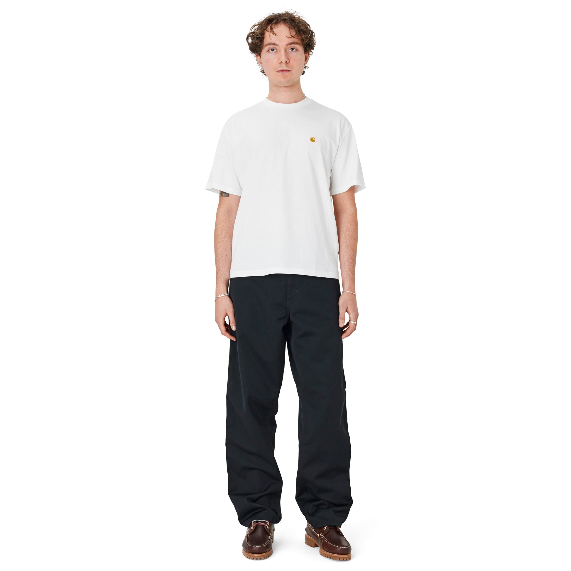 Carhartt WIP - Simple Pant Denison - BLACK / Sort - Bukser