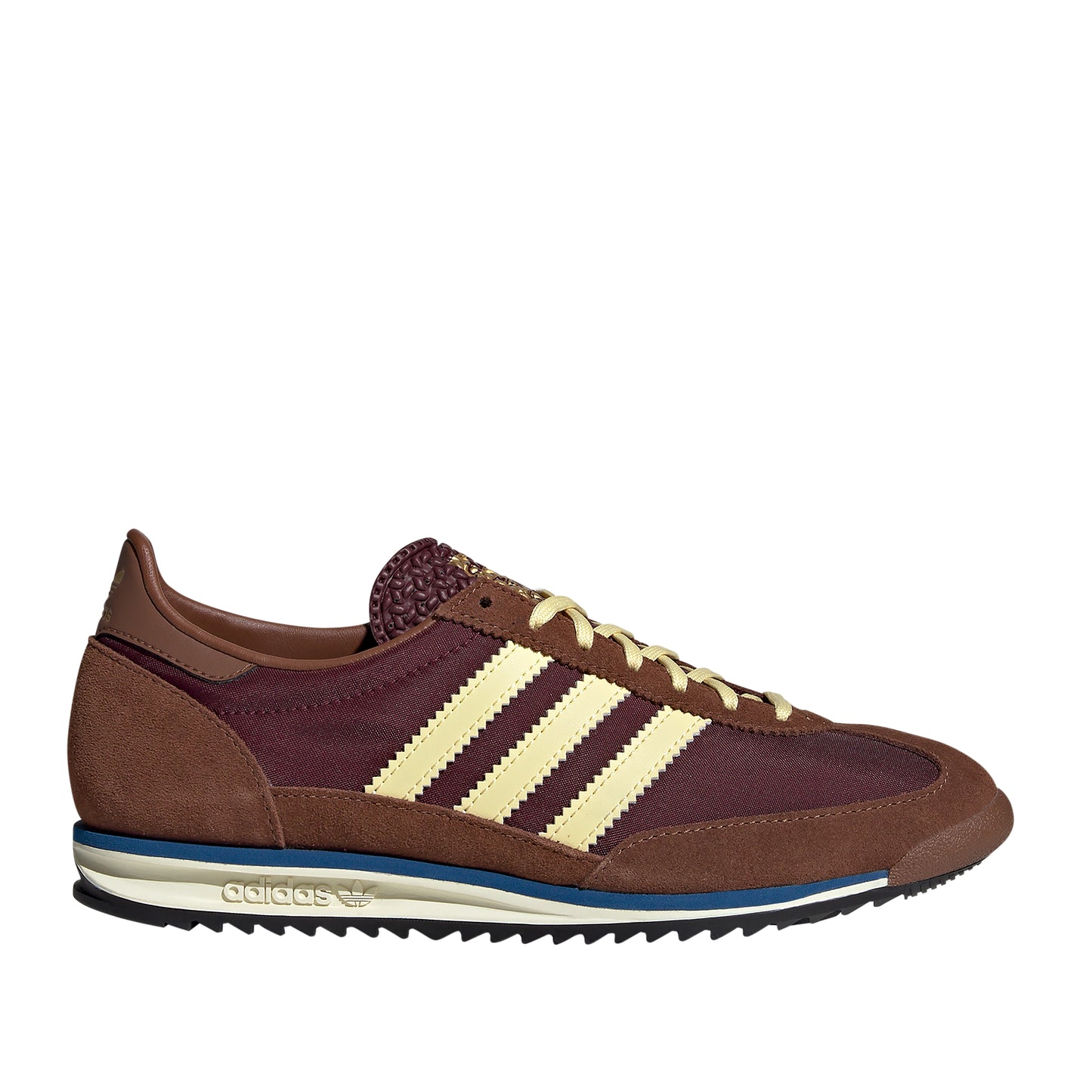 Adidas Originals - SL 72 OG W - MAROON / YELLOW / Rød||Bordeaux - Sko
