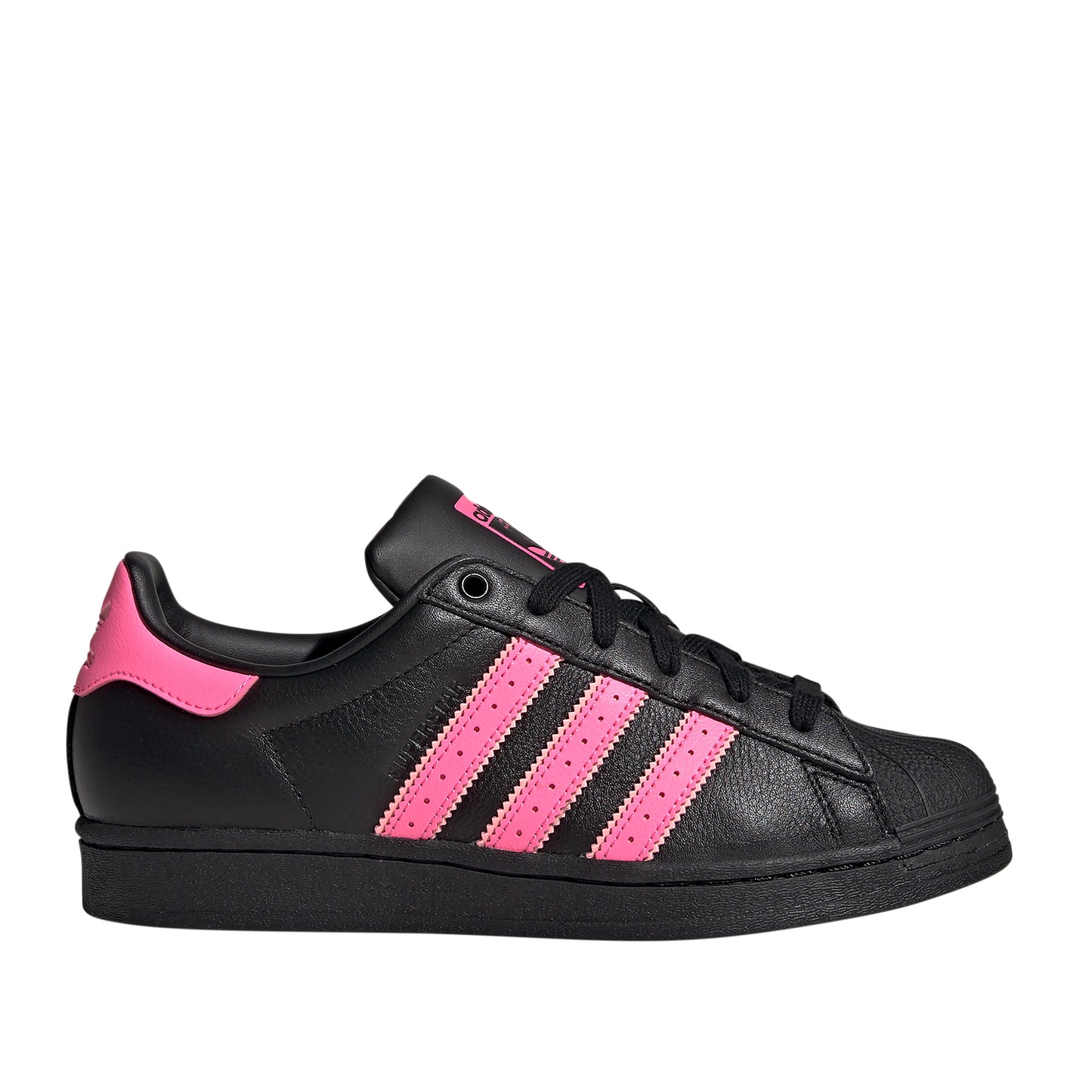 Adidas Originals - Superstar W - black / pink - Sko > Sneakers