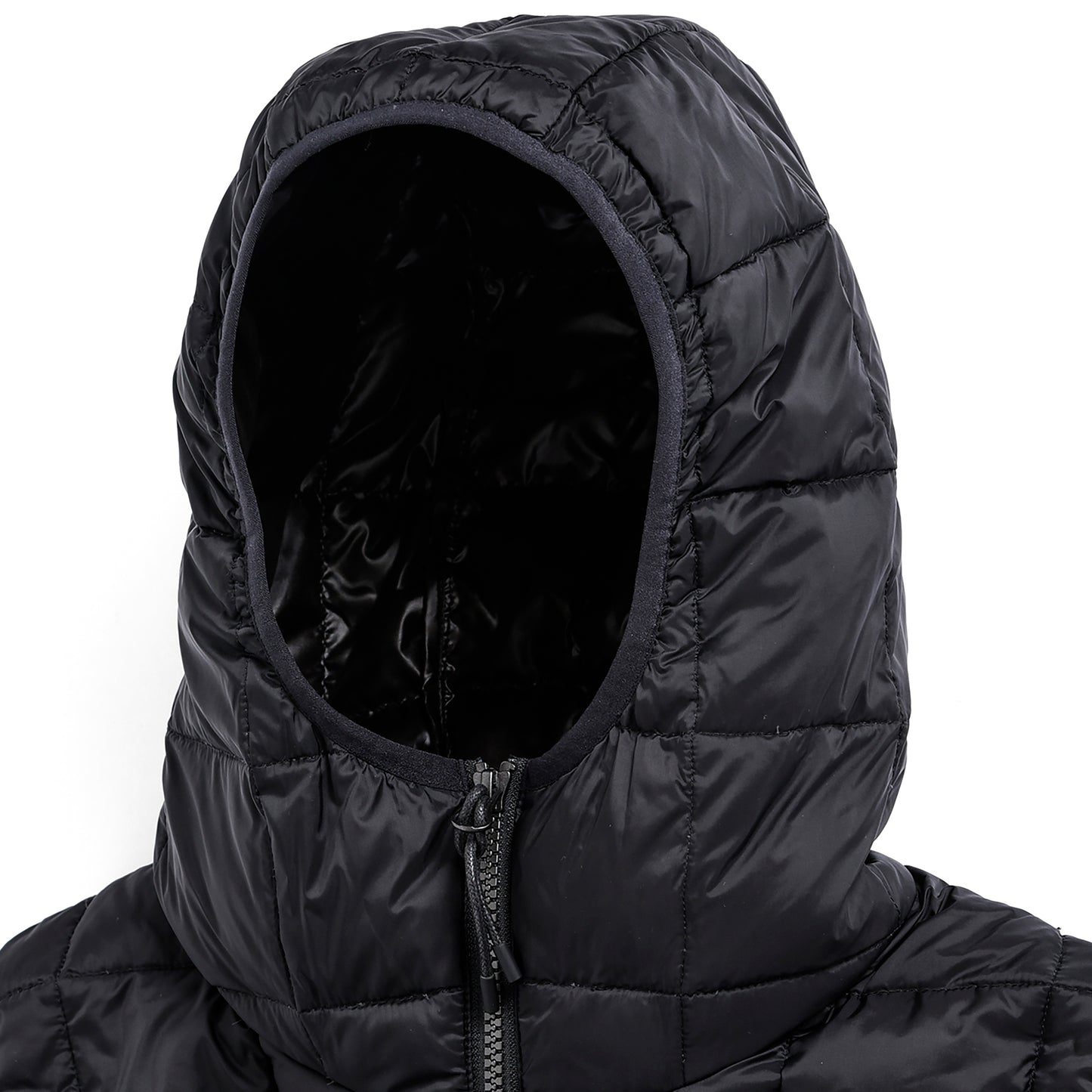 Hood W-Zip Down Vest