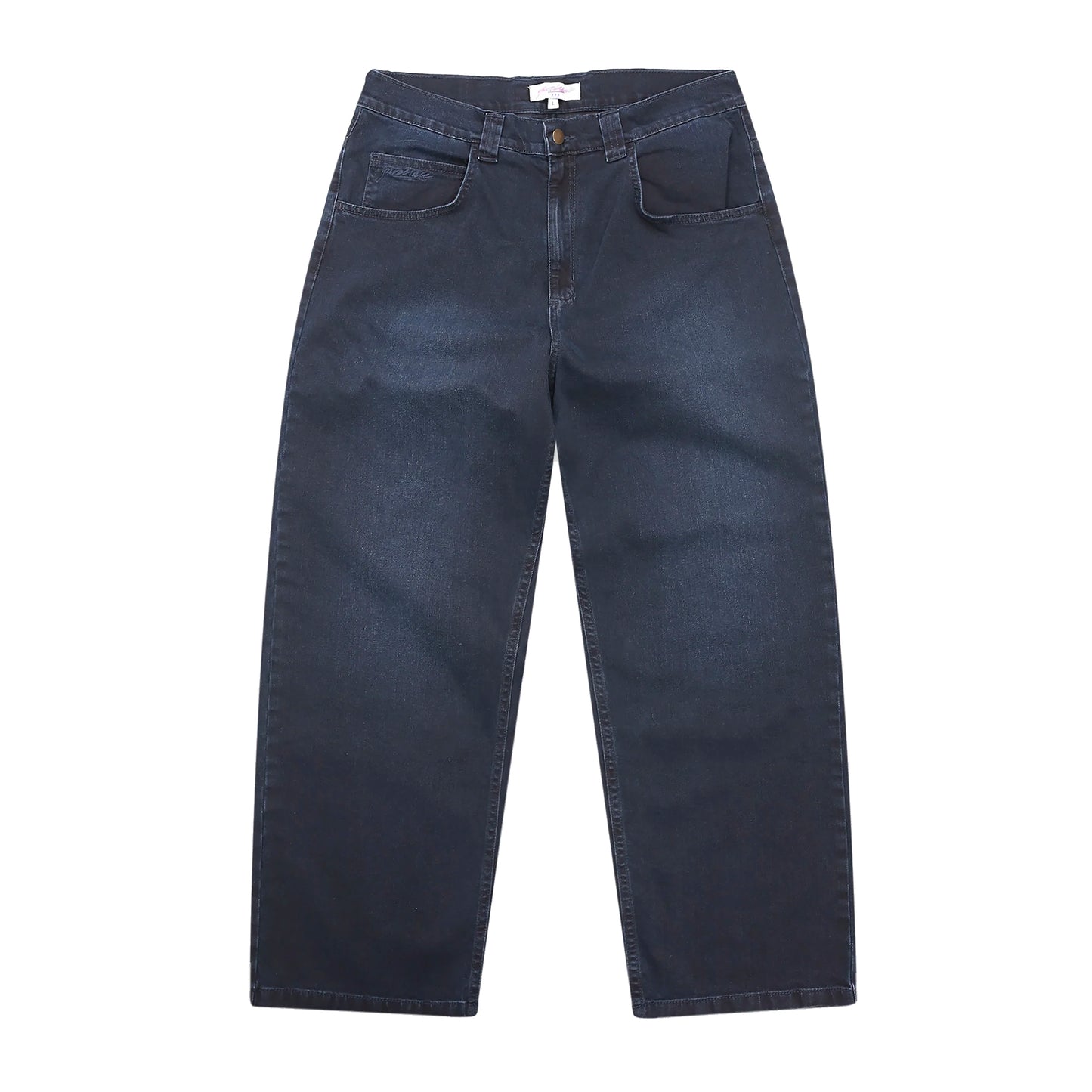 Ivory Slub Jeans