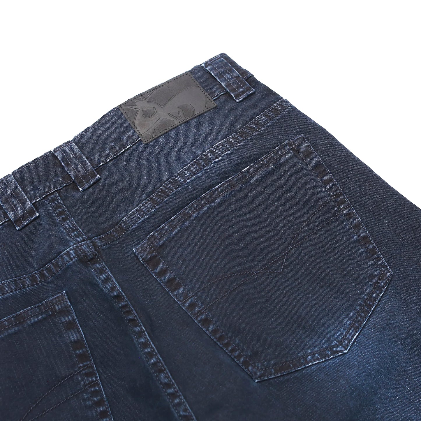 Ivory Slub Jeans