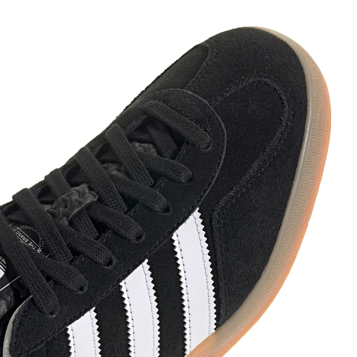 Adidas Originals - Gazelle - CBLACK/FTWWHT/GUM2 / Sort - Sko