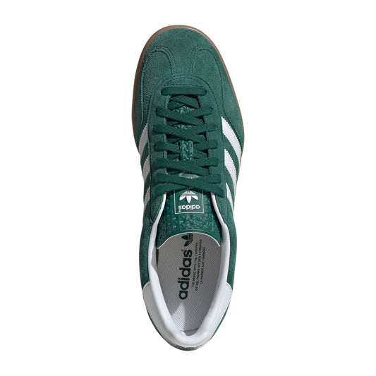 Adidas Originals - Gazelle Indoor - CGREEN / FTWWH / Grøn - Sko