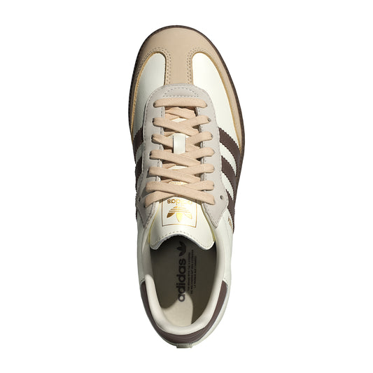 Adidas Originals - Samba OG - OWHITE/EARSTR/GUM3 / Brun||Beige - Sko