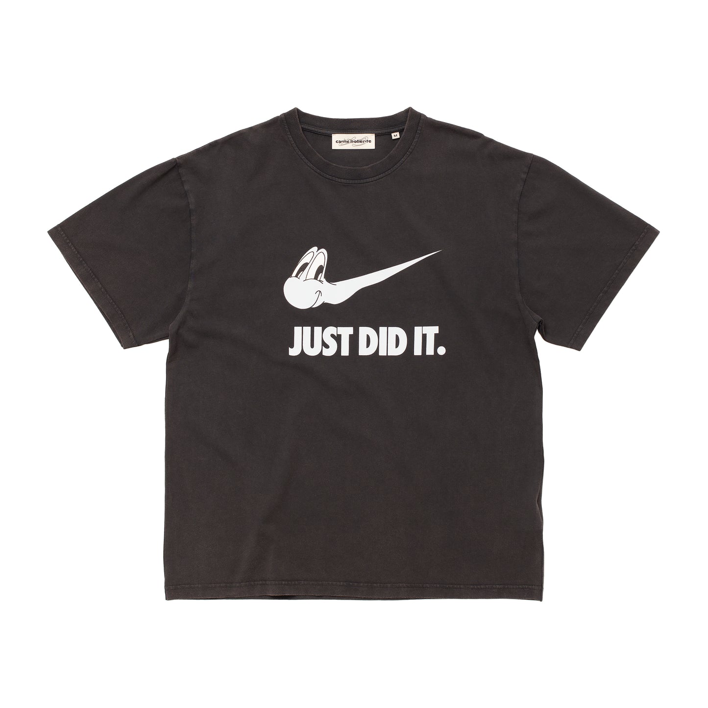Carne Bollente - Just Did It - OFF-BLACK / Sort - T-shirts