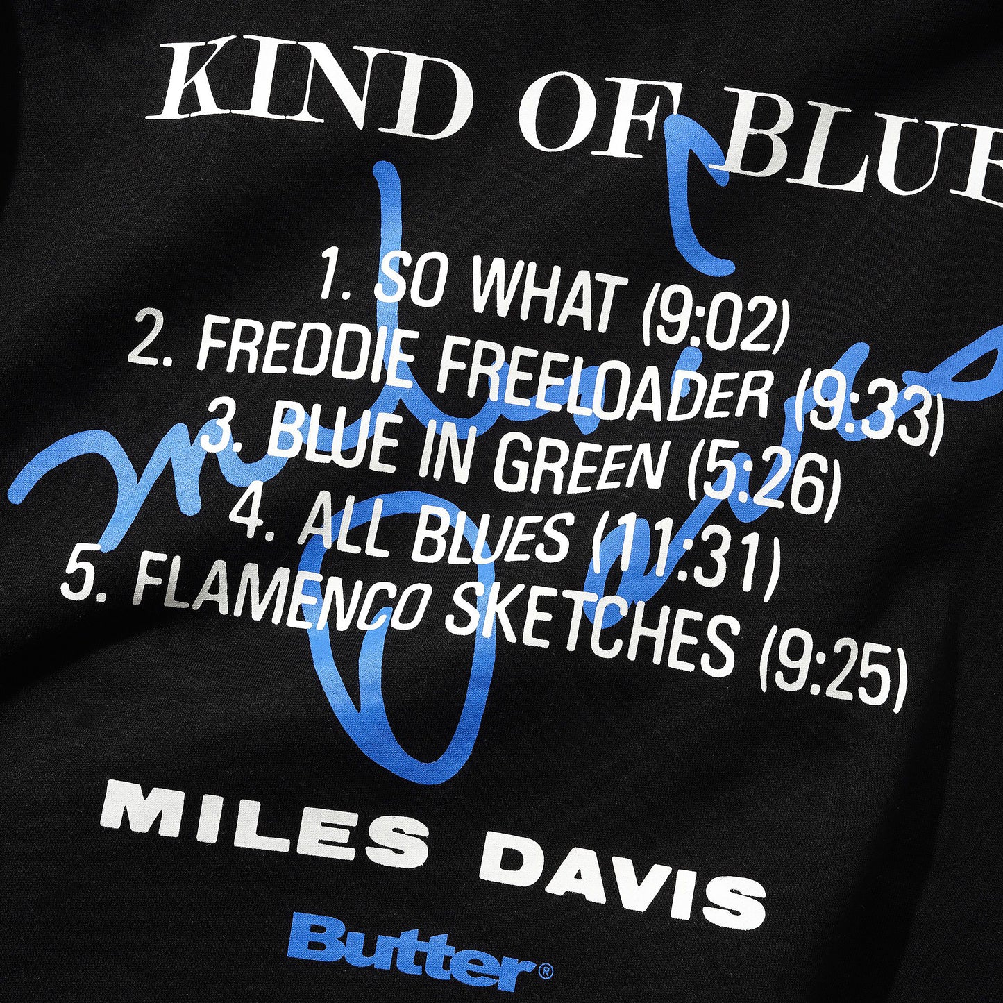 Kind Of Blue Pullover Hood