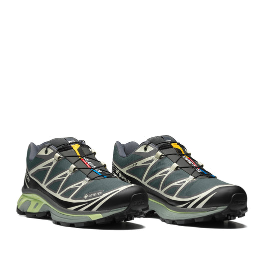 Salomon - XT-6 GTX - URBAN CHIC/BLK/LIME / Sort||Grøn||Grå - Sko