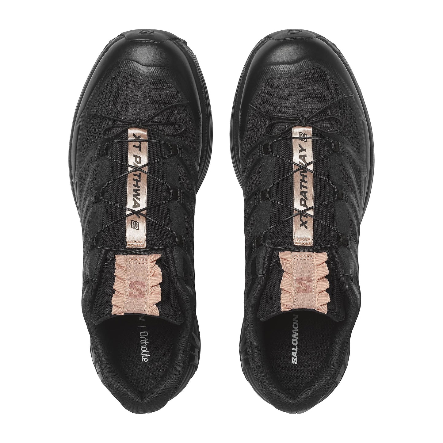 Salomon - XT-PATHWAY 2 SATIN - BLACK/BLACK/MAHOGANY / Sort - Sko