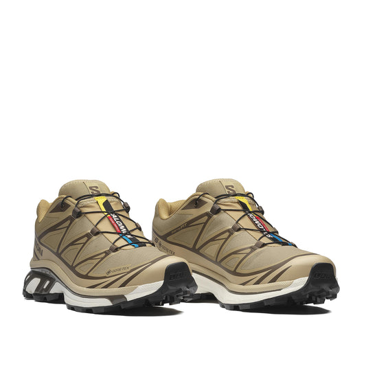 Salomon - XT-6 GTX - KELP/WREN/SAFARI / Brun||Beige||Grøn - Sko