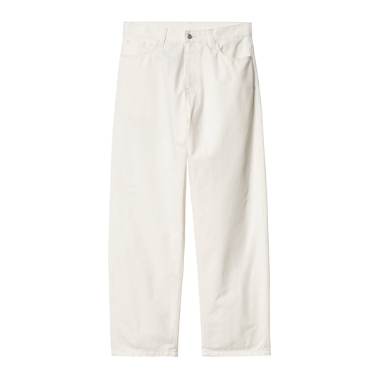 Carhartt WIP - Landon Pant Newcomb - OFF-WHITE RINSED / Hvid - Bukser