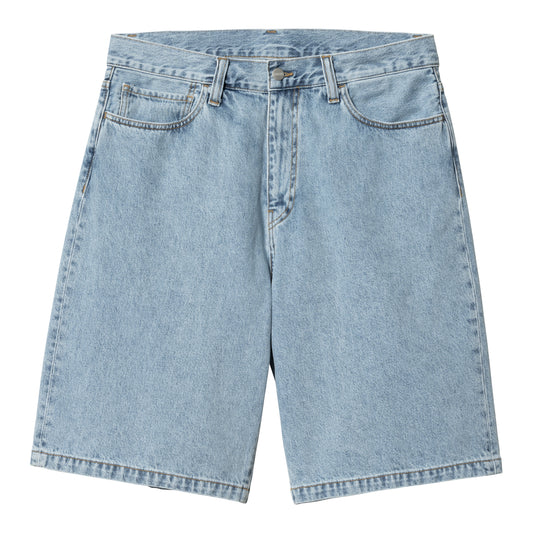Carhartt WIP - Landon Short Robertson - BLUE BLEACHED / Blå - Shorts