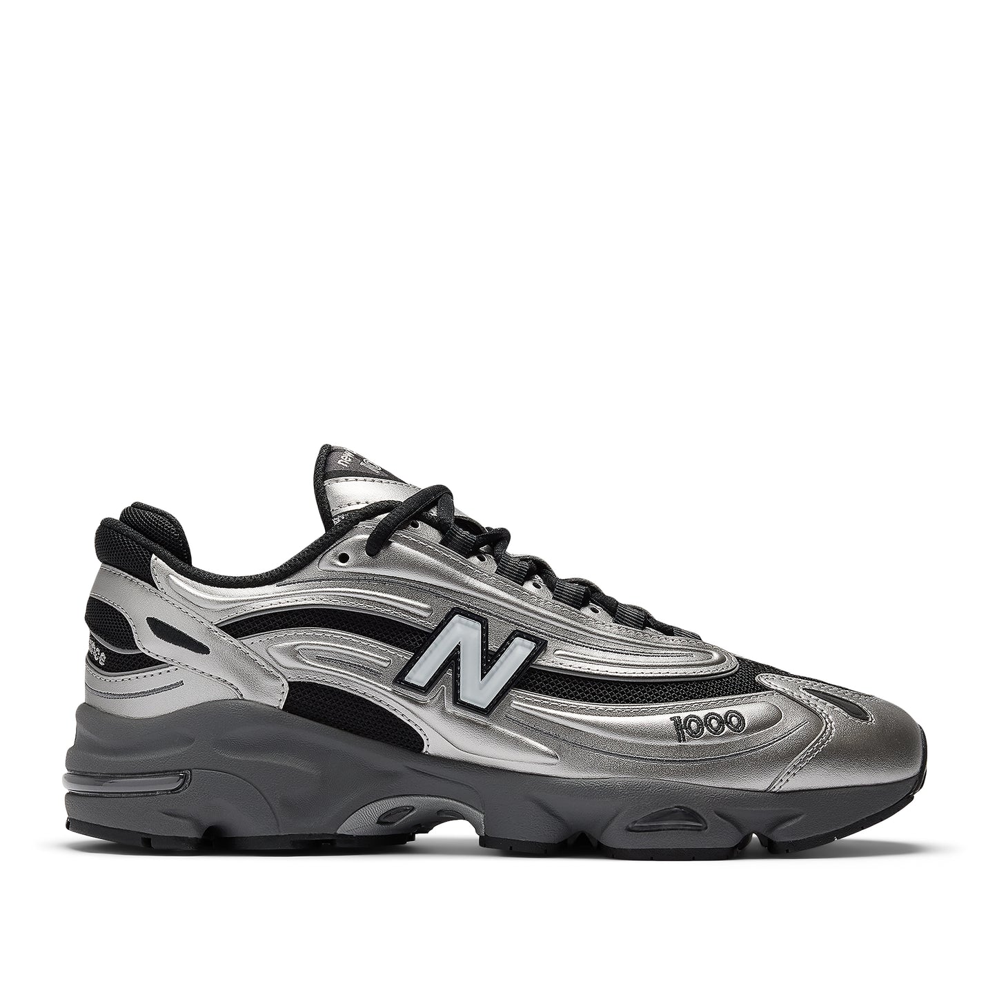 New Balance - M1000EGR - SILVER METALLIC / Sølv||Sort - Sko