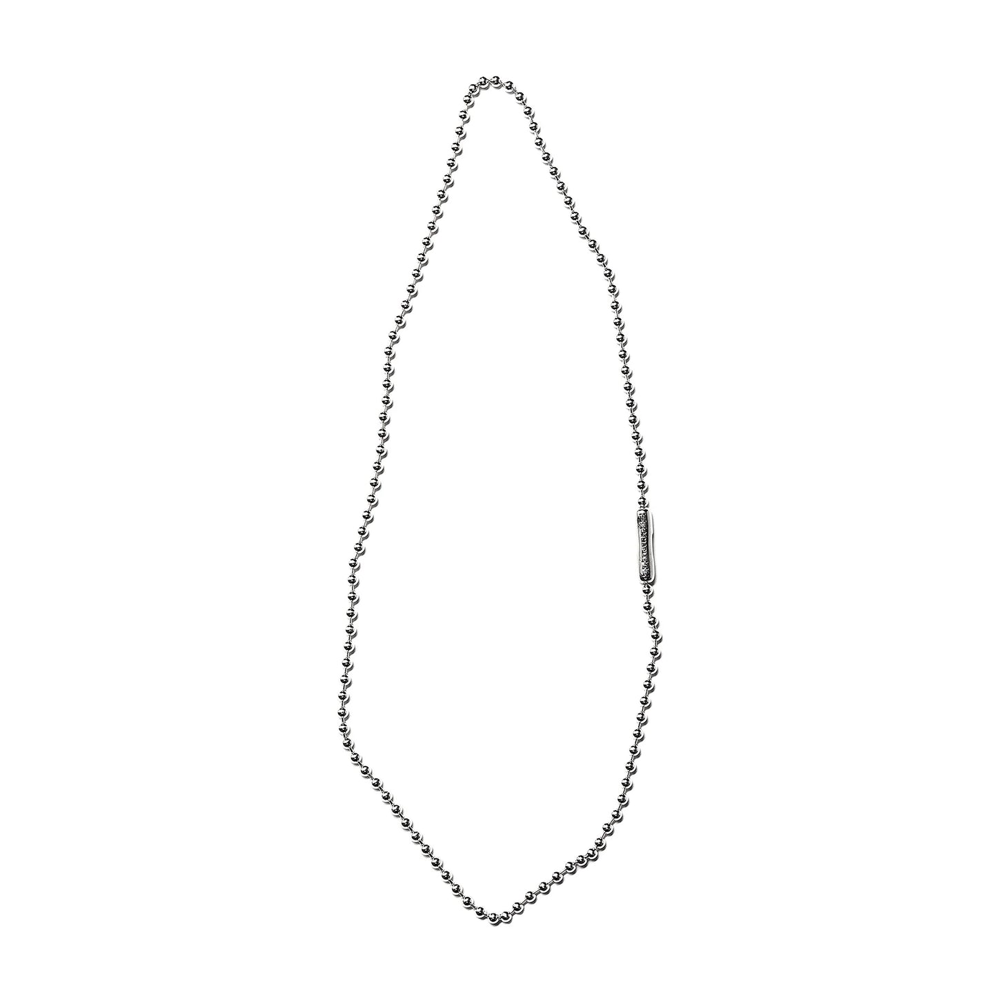 Maple - Ball Chain + Maple Clasp - SILVER 925 / Sølv - Accessories