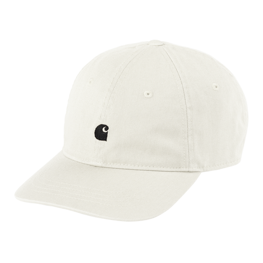 Carhartt WIP - Madison Logo Cap - WAX / BLACK / Hvid - Accessories
