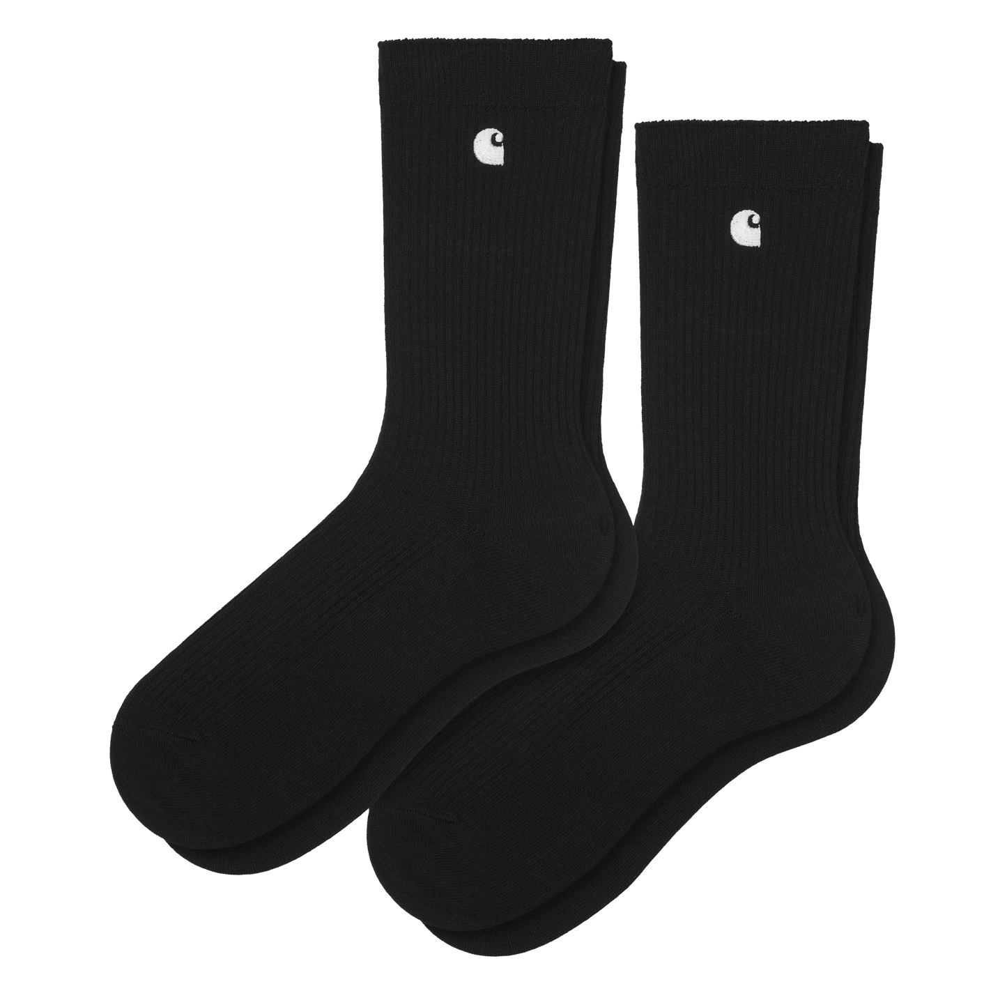 Carhartt WIP - Madison Pack Socks - BLACK / WHITE / Sort - Accessories