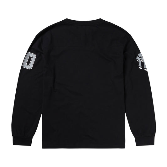No Problemo - NP00 Sports Cotton LS Jersey - BLACK / Sort - T-Shirts